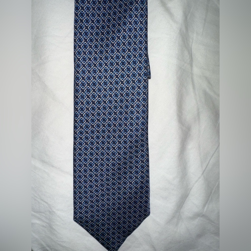 Blue Ermenegildo Zegna Tie